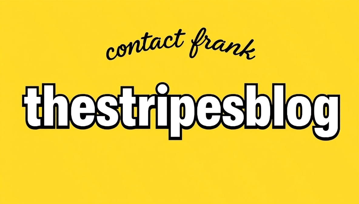 thestripesblog contact frank