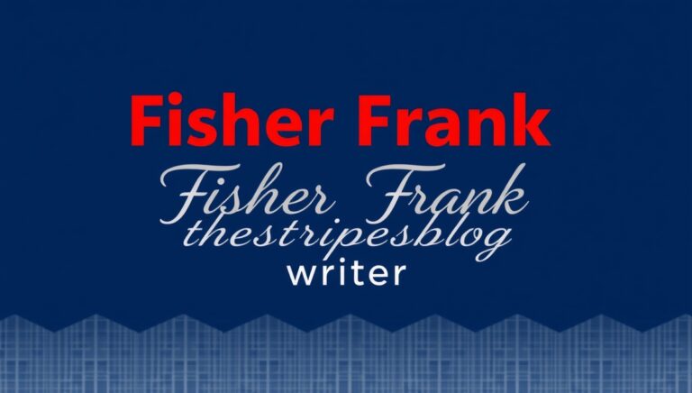 thestripesblog writer fisher frank