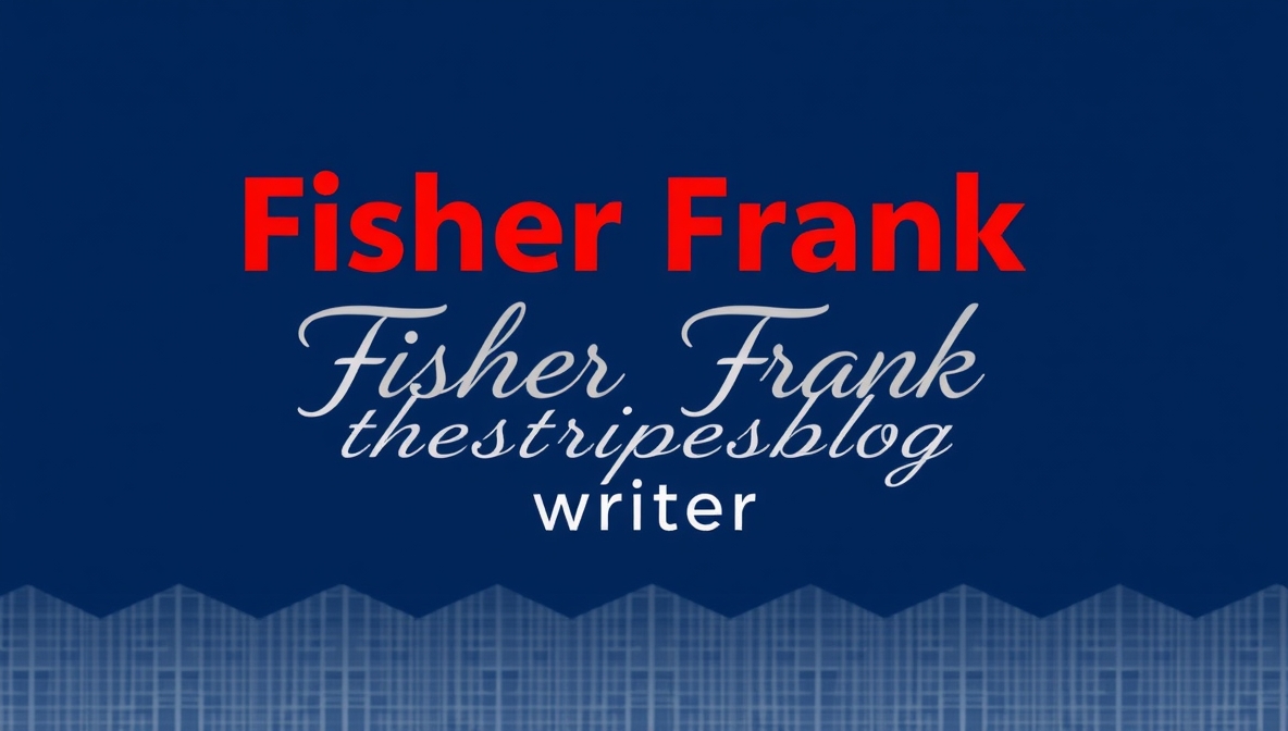 thestripesblog writer fisher frank